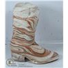 Image 1 : CIMMARON POTTERY BOOT VASE