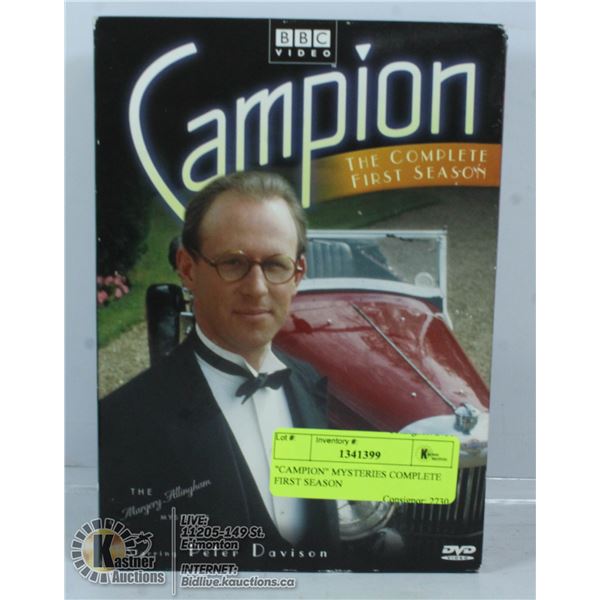 "CAMPION" MYSTERIES COMPLETE FIRST SEASON