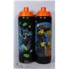 Image 1 : TWO NEW LEGO MOVIE 2 WATER BOTTLES