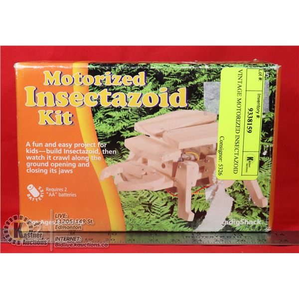 VINTAGE MOTORIZED INSECTAZOID