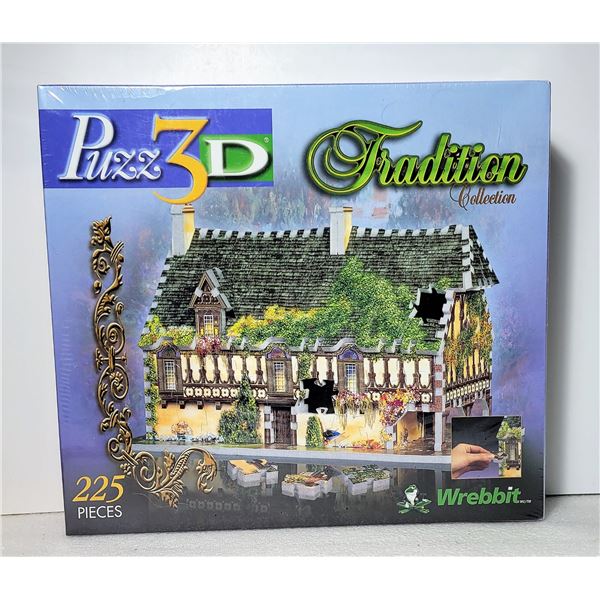 4)  FACTORY SEALED 225 PCE 3D PUZZLE