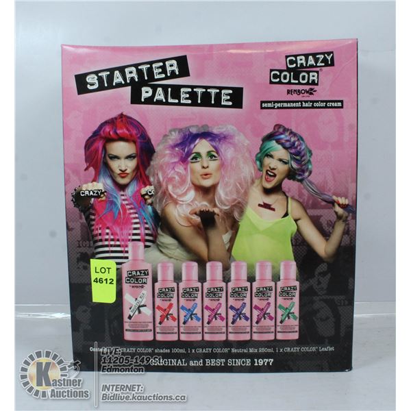 CRAZY COLOR STARTER PALLET SEMI PERMANENT HAIR
