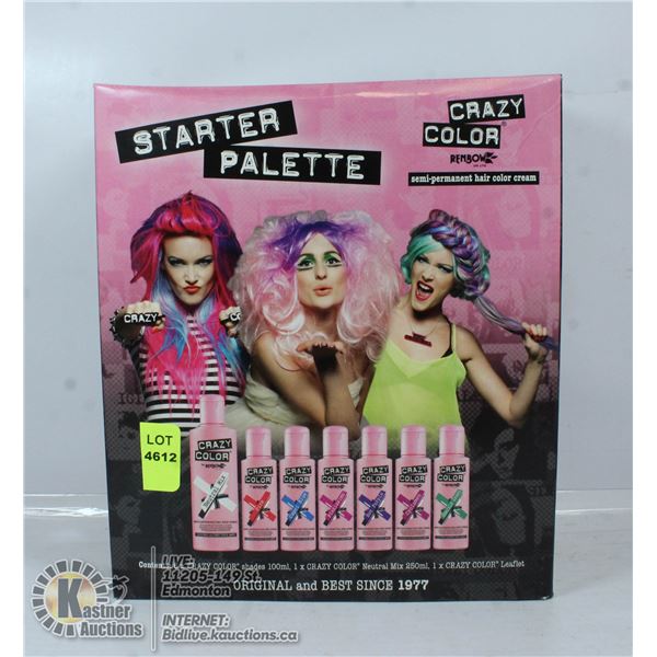 CRAZY COLOR STARTER PALLET SEMI PERMANENT HAIR