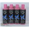 Image 1 : 4 BOTTLES OF CRAZY COLOR BLUE SHAMPOO FOR ALL BLUE