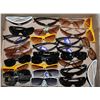 Image 1 : LARGE FLAT OF ASSORTED DESIGNER STYLES SUNGLASSES.