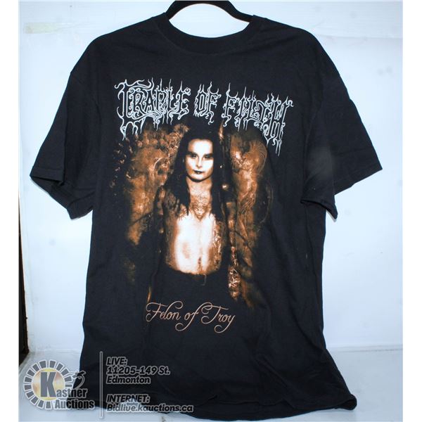 CRADLE OF FILTH BAND T-SHIRT SIZE ADULT L
