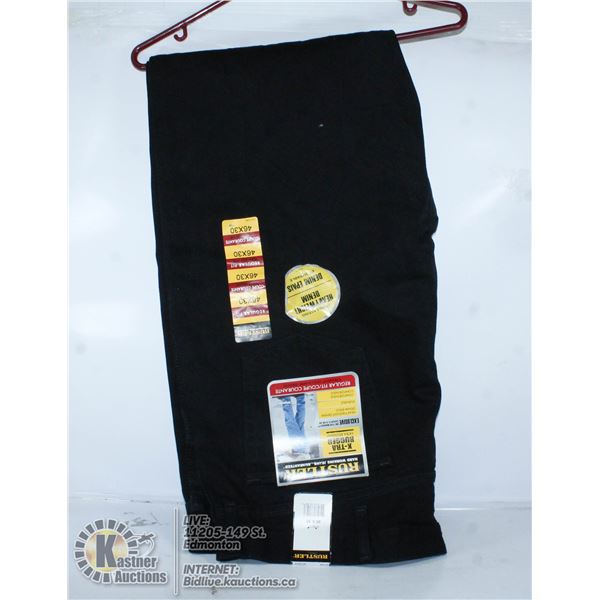 RUSTLER LONG LASTING HEAVY WEIGHT DENIM 46 X 30