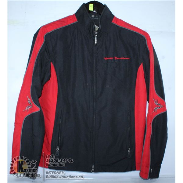 UNCLAIMED HARLEY DAVIDSON JACKET SIZE XS.