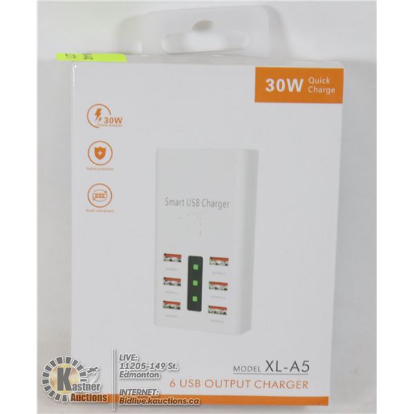 NEW 6 USB SLOT HIGHSPEED CHARGER