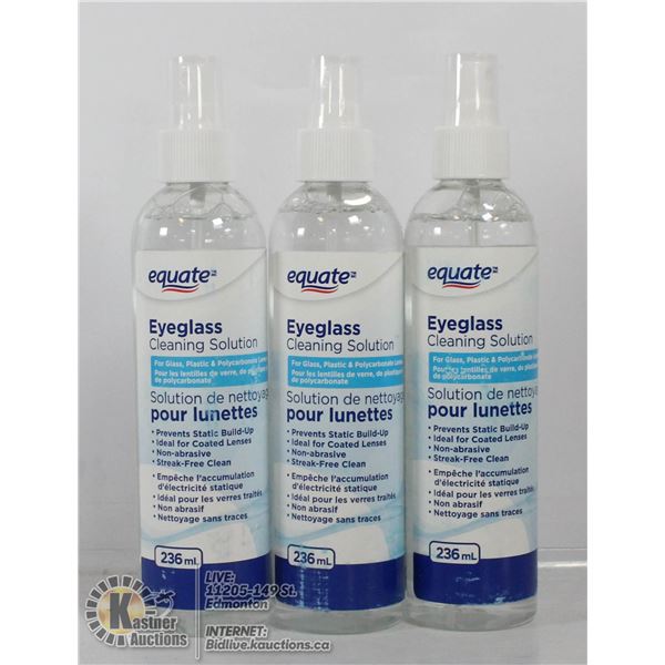 EYEGLASS CLEANING SOLUTION