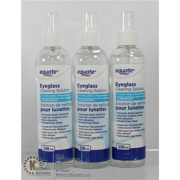 EYEGLASS CLEANING SOLUTION