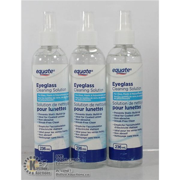 EYEGLASS CLEANING SOLUTION