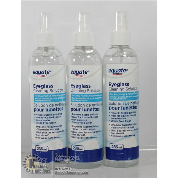 EYEGLASS CLEANING SOLUTION