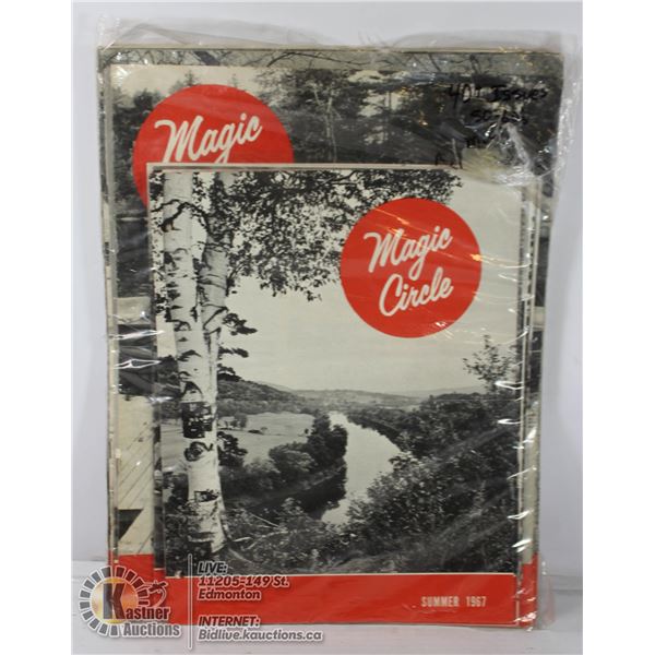 OVER 40 ISSUES OF 1950 - 60'S MAGIC CIRCLE