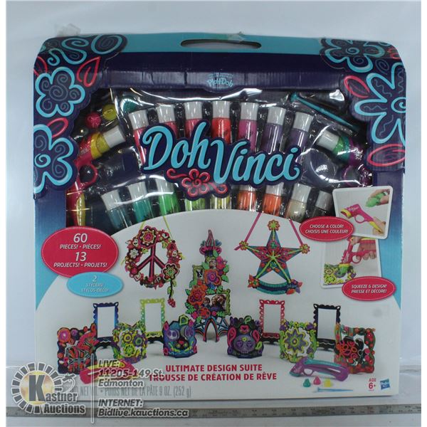 XL DOH VINCI PLAY DOH SET