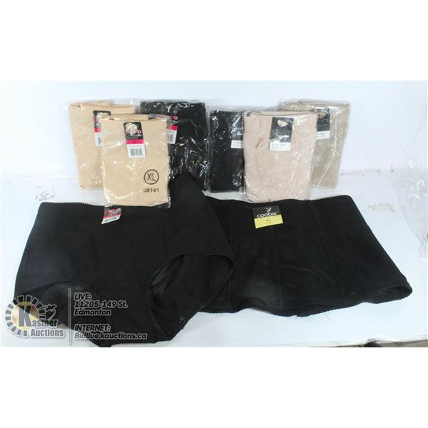 LOT OF 8 INTIMATE WEAR LINGERIE INCLUDES PANTIES