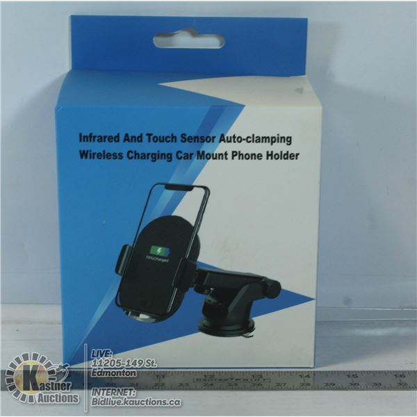 INFRARED AND TOUCH SENSOR AUTO-CLAMPING WIRELESS