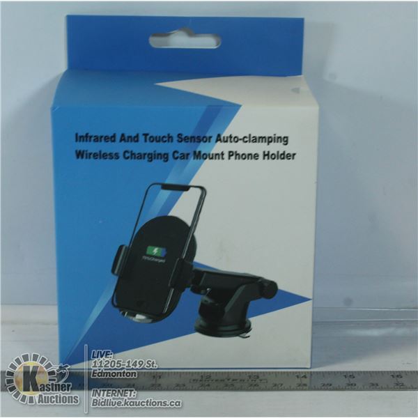 INFRARED AND TOUCH SENSOR AUTO-CLAMPING WIRELESS