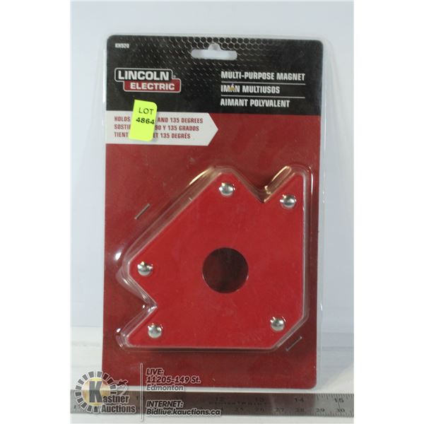 LINCOLN ELECTRIC MULTIPURPOSE MAGNET.