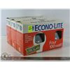 Image 1 : LOT OF 4 ECONO-LITE 100W LIGHT BULBS FOUR PER PACK