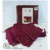Image 1 : TABLECLOTH WITH 4 TOWELS AND TERY HAND TOWEL