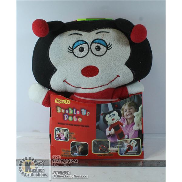 SCARLET LADYBUG BUCKLE-UP HELPER
