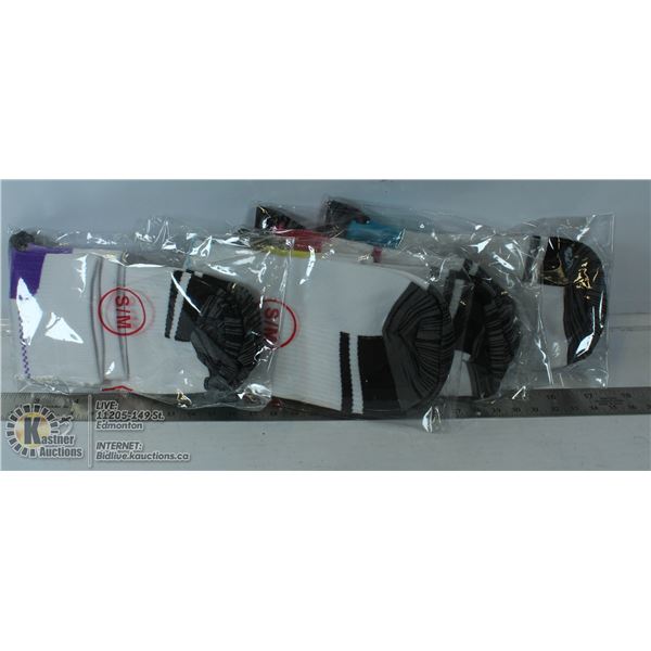 5 PAIRS OF LADIES COMPRESSION SOCKS