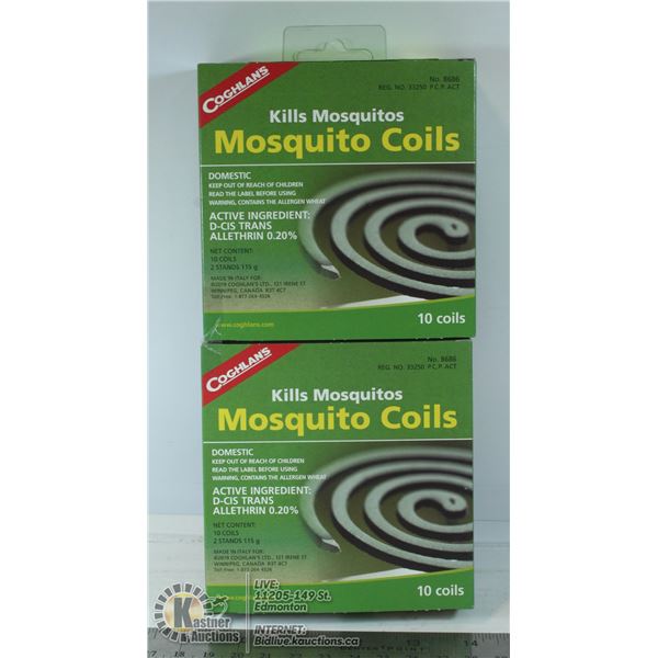 LOT OF 20 COGHLANS MOSQUITO COILS