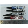 Image 1 : LOT OF 4 MINI SKULL KNIVES