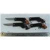 Image 1 : LOT OF 4 MINI REVOLVER KNIVES