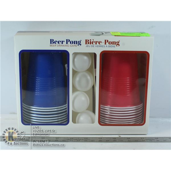 BEER PONG DRINKING GAME