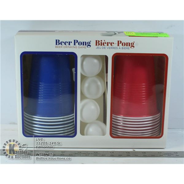 BEER PONG DRINKING GAME