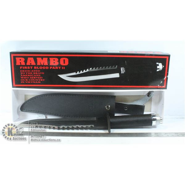 NEW REPLICA  RAMBO II JUNGLE KNIFE