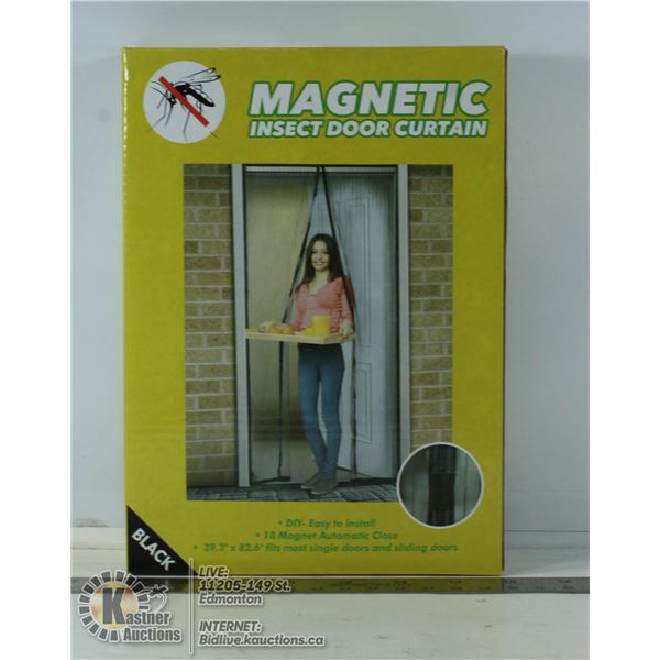 NEW MAGNETIC INSECT DOOR CURTAINS