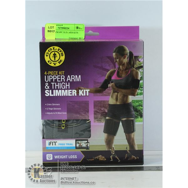 GOLD'S GYM 4PC SLIMMER KITS