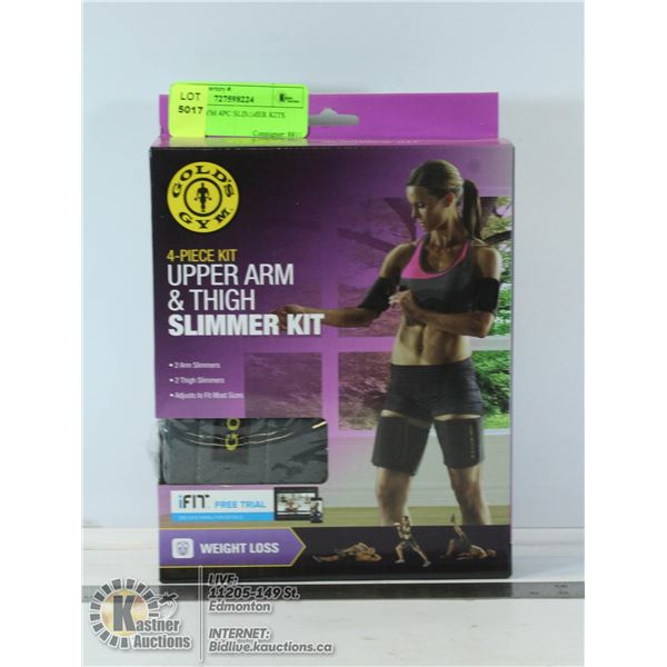 GOLD'S GYM 4PC SLIMMER KITS