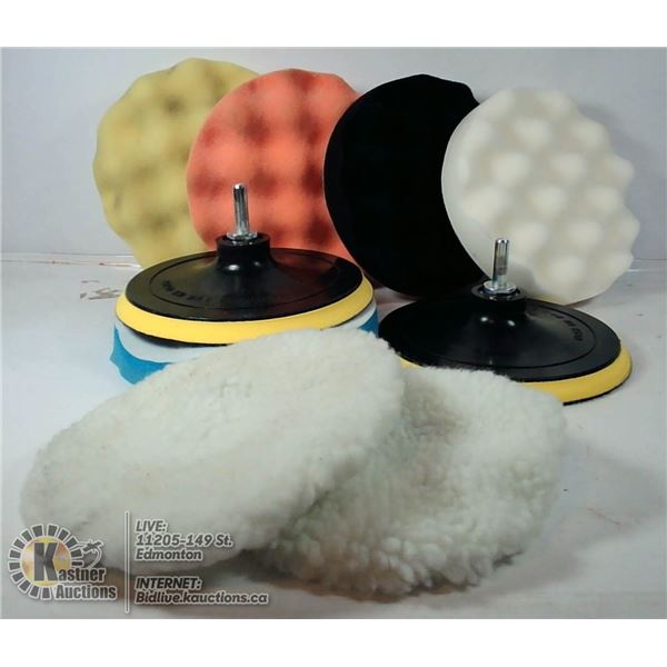 DRILL WAXING / BUFFING ATTACHMENT KIT