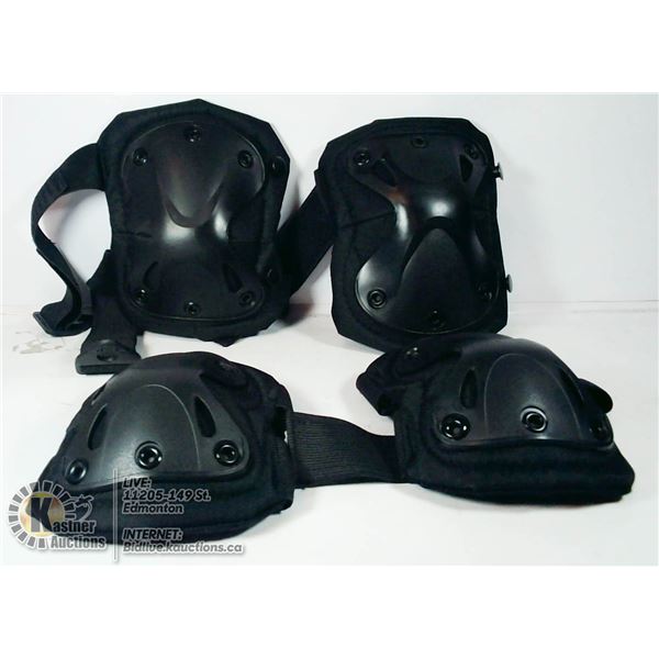 NEW SET OF KNEE AND ELBOW PADS