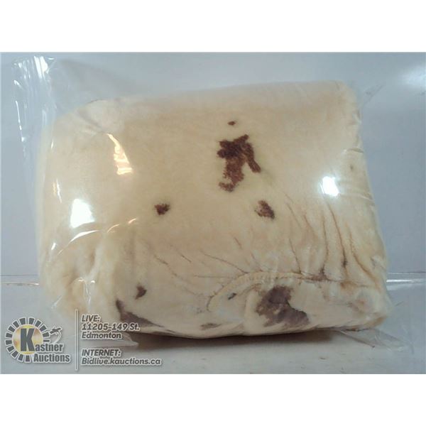 NEW CIRCULAR BURRITO PATTERN SOFT BLANKET