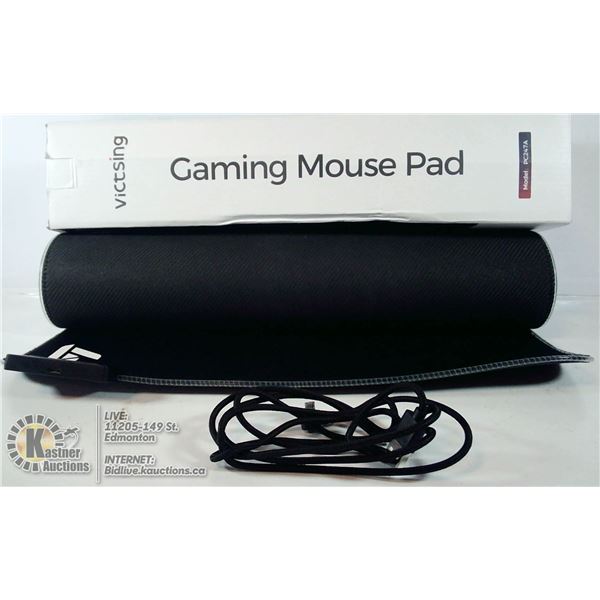 VICTSING LIGHT UP GAMING MOUSE PAD