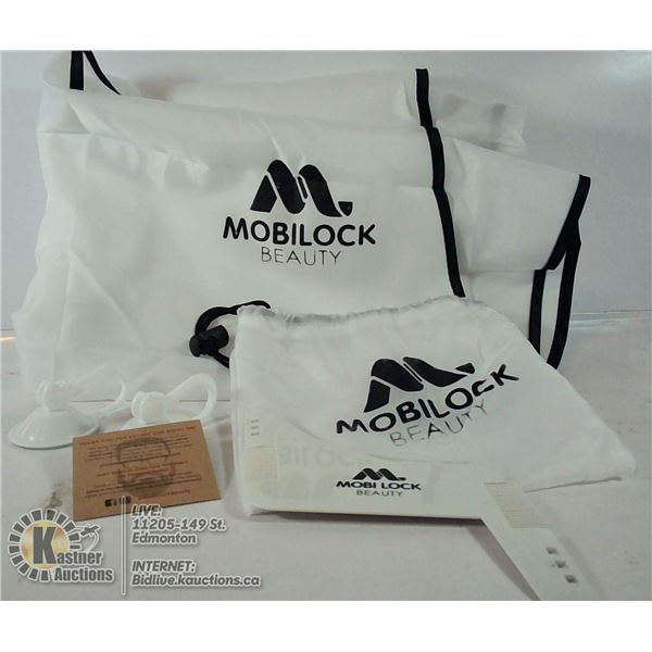 MOBILOCK BEARD TRIMMING BIB AND SHAPING TOOL