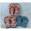 Image 1 : 3 PAIRS OF PLAYBOY BUNNY SANDLES.