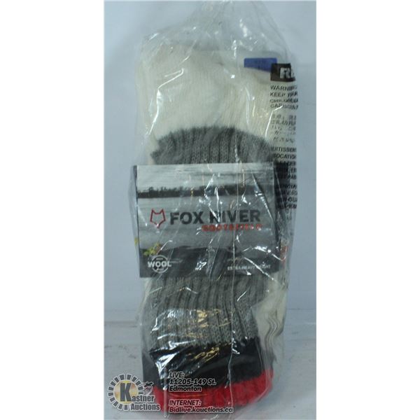 FOX RIVER EXTRA HEAVY WEIGHT WORK SOCKS.