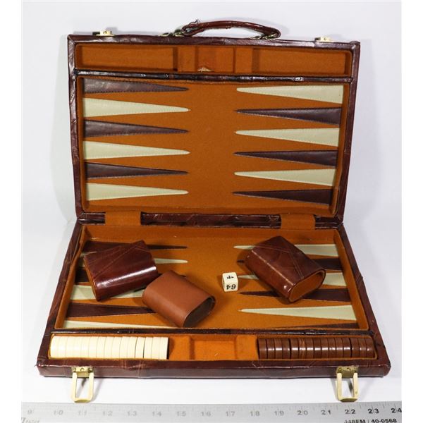 VINTAGE BACKGAMMON SET