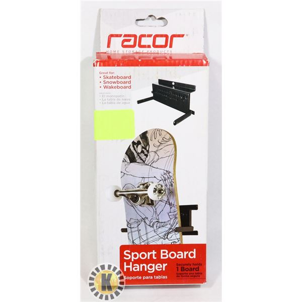 NEW SPORT BOARD HANGER