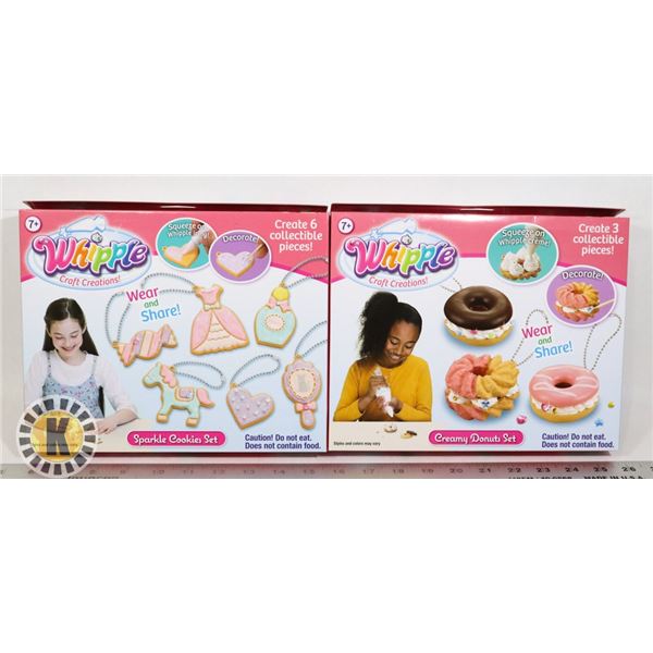 2 NEW WHIPPLE CRAFT CREATIONS