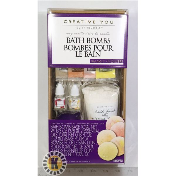 NEW BATH BOMB CREATION SET