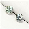 Image 1 : MZ6-6 10K  MOISSANITE MUNSELL 7.5G 7/6) EARRINGS