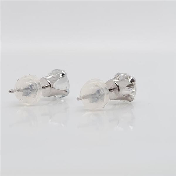 MZ6-12 10K  MOISSANITE EARRINGS