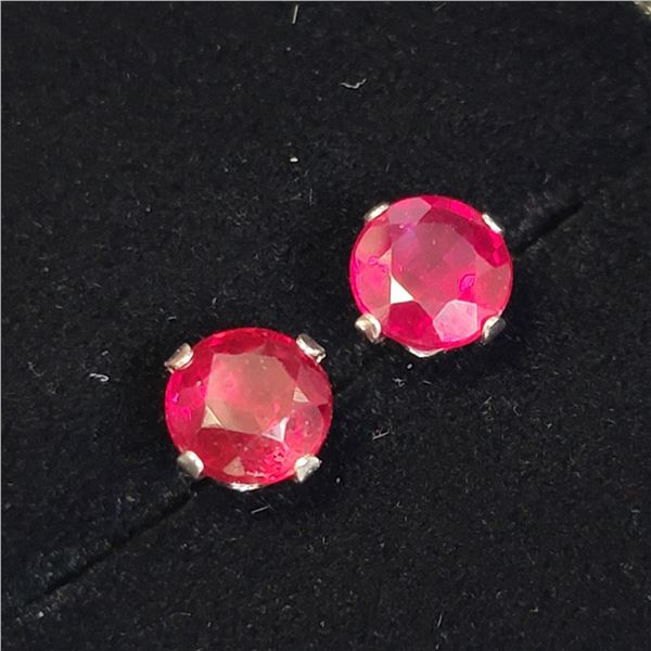 MZ6-24  RUBY EARRINGS